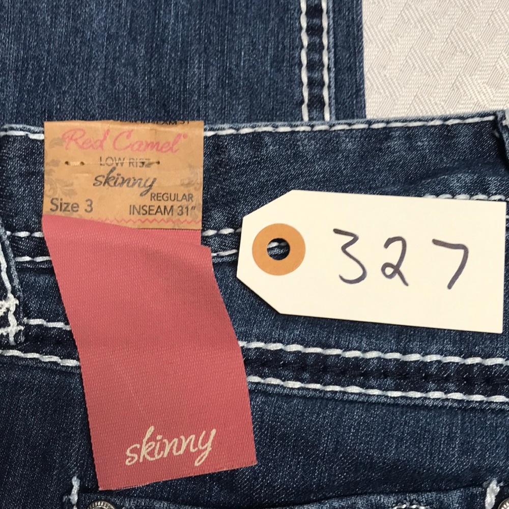 Red camel jeans size 3 - Picture 4 of 5